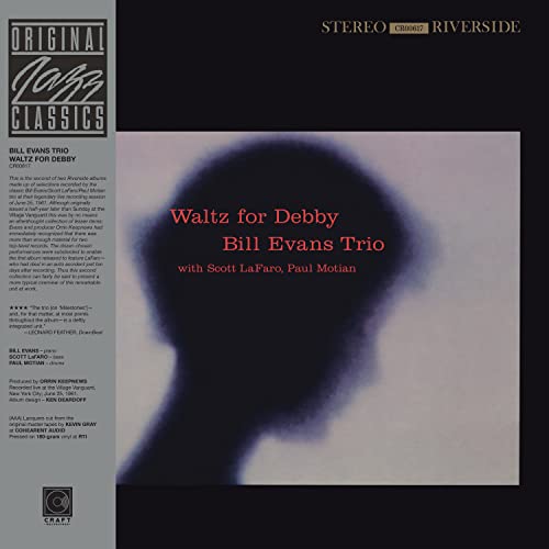 Bill Evans Trio - Waltz For Debby (Original Jazz Classics Series) [LP] - Vinyl