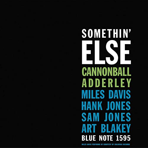 Cannonball Adderley - Somethin' Else [Blue Note Classic Vinyl Edition LP] - Vinyl