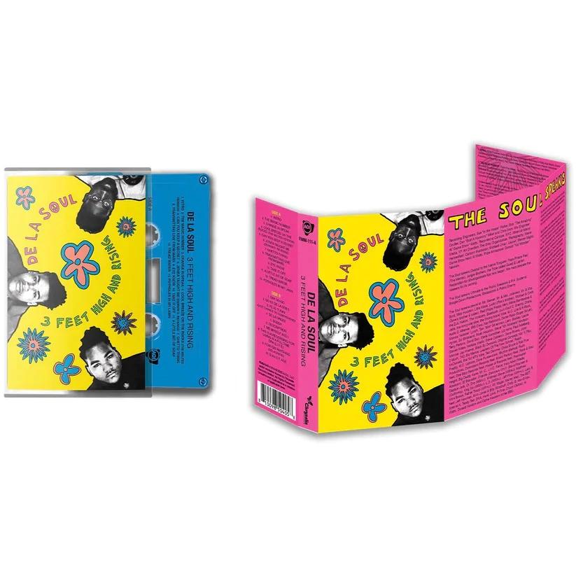 De La Soul - 3 Feet High And Rising - Blue [Explicit Content] (Cassette) - Cassette