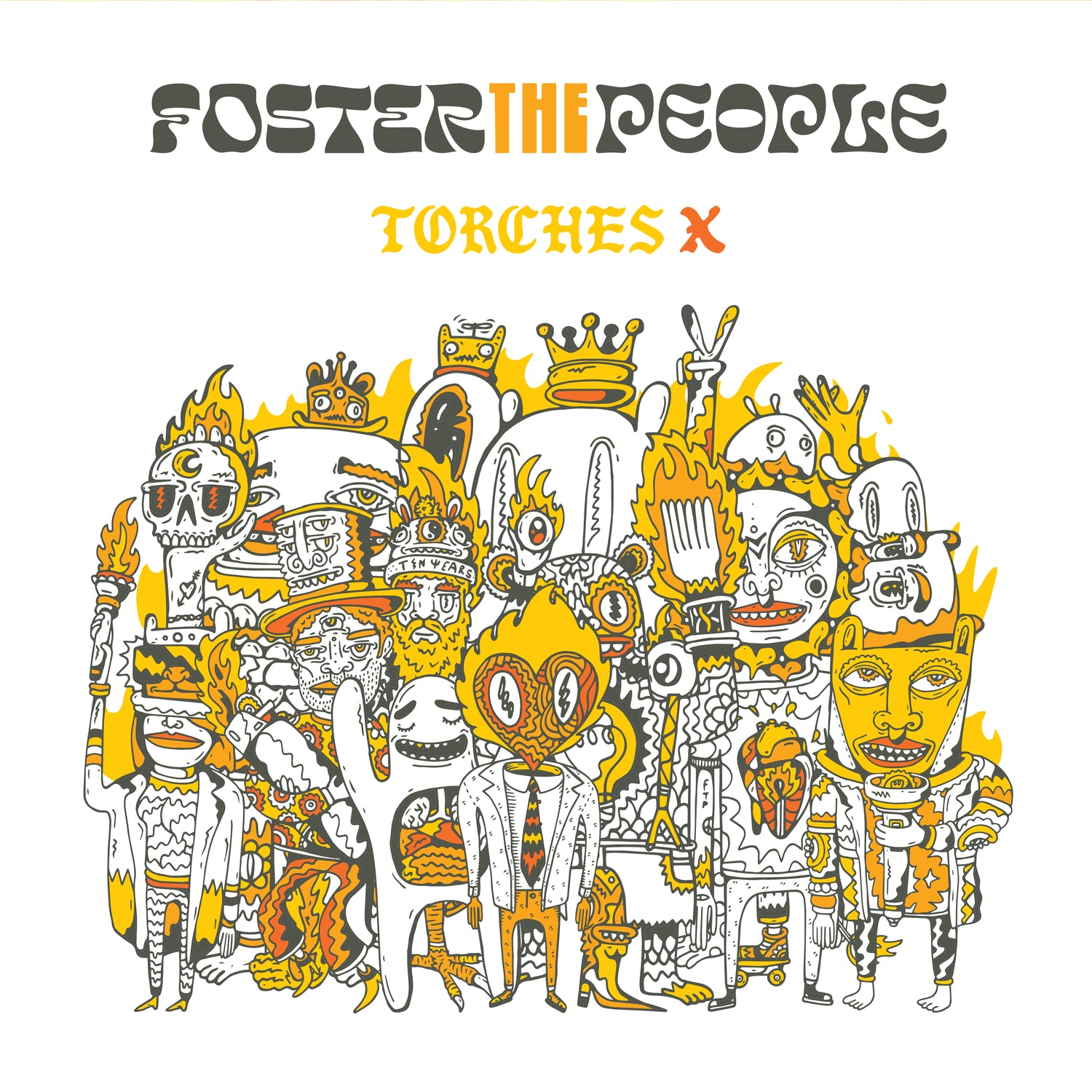 Foster The People - Torches X (Deluxe Edition, Colored Vinyl, Orange, Gatefold LP Jacket, 140 Gram Vinyl) - Vinyl