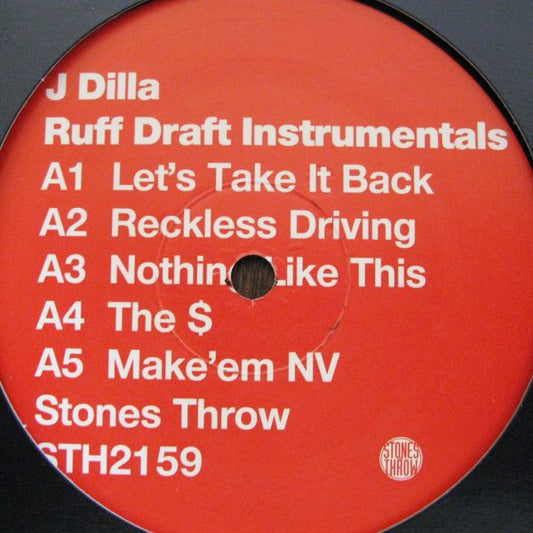 J Dilla - Ruff Draft Instrumentals - Vinyl