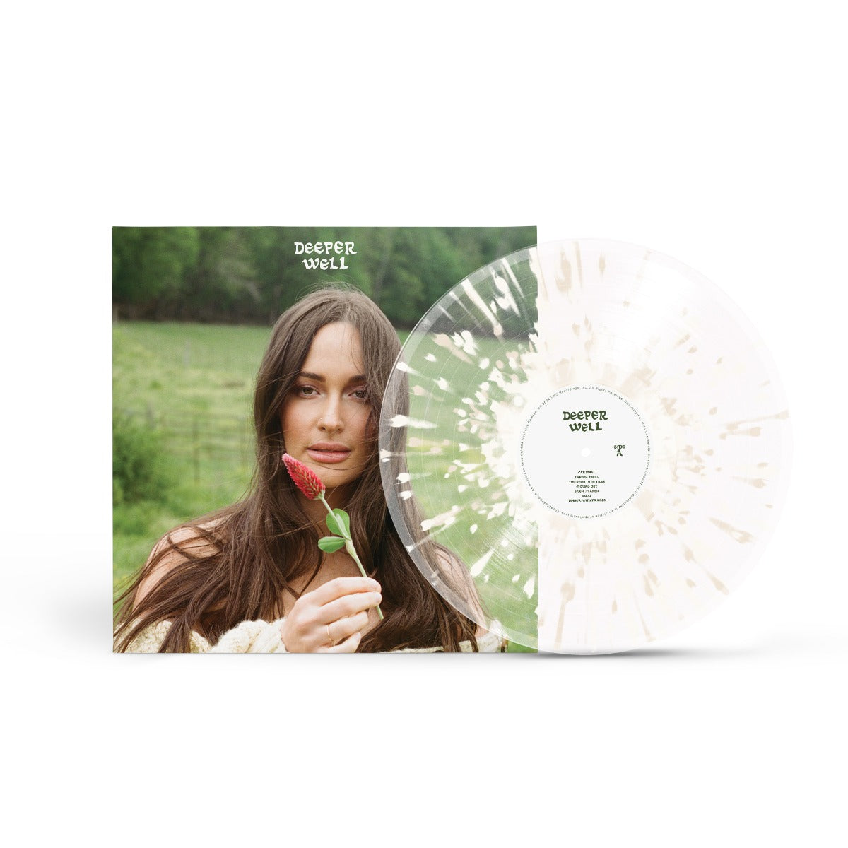 Kacey Musgraves - Deeper Well (Indie Exclusive, Transparent Spilled Milk Colored Vinyl) - Vinyl