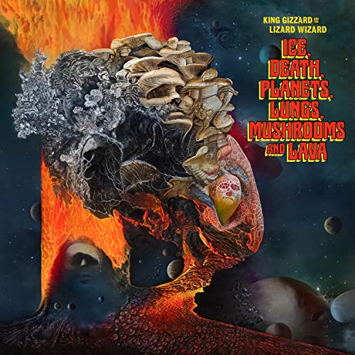 King Gizzard & The Lizard Wizard - Ice, Death, Planets, Lungs, Mushrooms and Lava [Recycled Black Wax 2 LP] - Vinyl