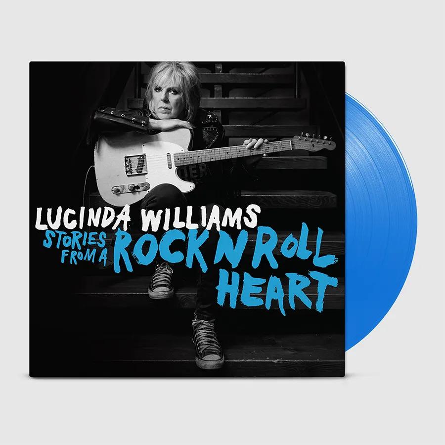 Lucinda Williams - Stories From A Rock N Roll Heart (Indie Exclusive) - Blue Vinyl