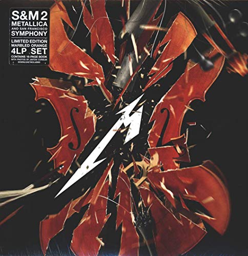 Metallica & San Francisco Symphony - S&M2 (4LP Indie Exclusive | Marbled Orange Vinyl & Booklet) - Vinyl