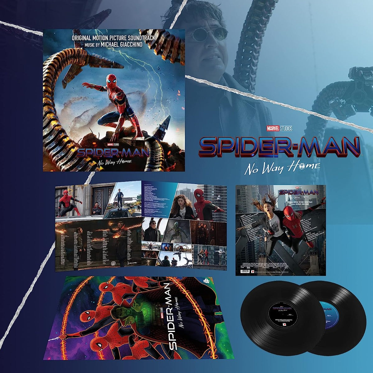 Michael Giacchino - Spider-Man: No Way Home (Original Motion Picture Soundtrack) [Import] (2 Lp's) - Vinyl