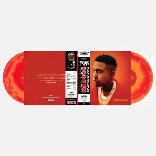 Nas - King's Disease II (Colored Vinyl, Red, Orange) (2 Lp's) - Vinyl