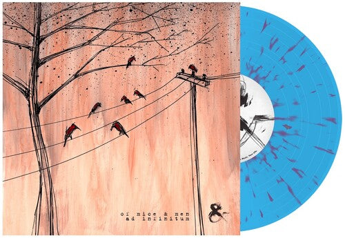 Of Mice & Men - AD Infinitum - Cyan W/ Grimace Purple Splatter (Indie Exclusive) - Vinyl