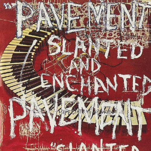 Pavement - Slanted & Enchanted - Red/White Splatter Vinyl