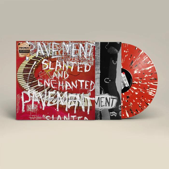 Pavement - Slanted & Enchanted - Red/White Splatter Vinyl