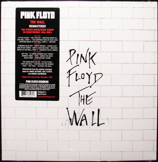 Pink Floyd - The Wall (Remastered) (180 Gram Vinyl, Gatefold LP Jacket) (2 Lp's) - Vinyl