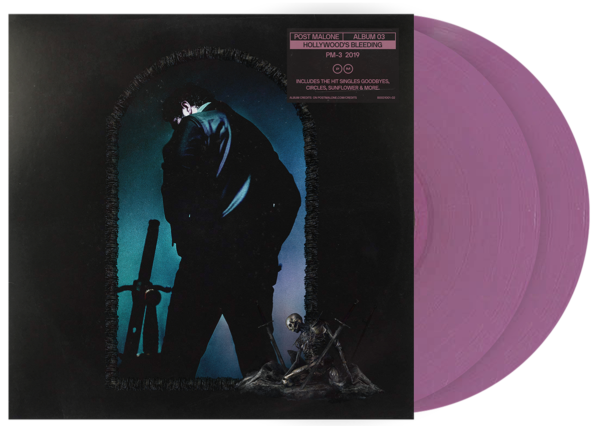 Post Malone - Hollywood's Bleeding [Explicit Content] (Colored Vinyl, Pink) (2 Lp's) - Vinyl