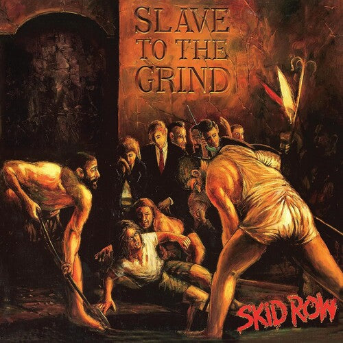 Skid Row - Slave To The Grind - Orange & Black Marble Vinyl