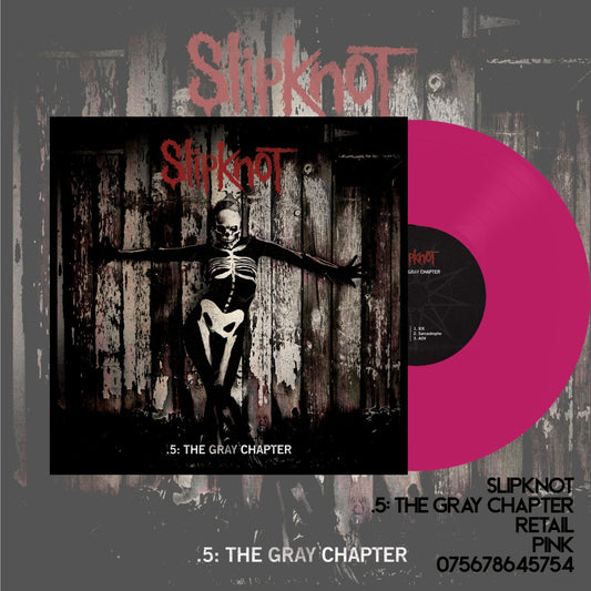 Slipknot - 5: The Gray Chapter (2 LP pink colored vinyl) - Vinyl