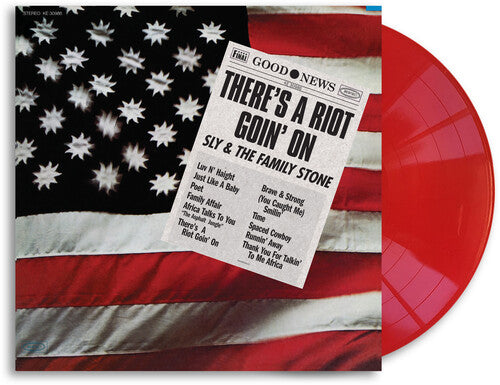 Sly & the Family Stone - There's A Riot Goin' On (Gatefold LP Jacket, Colored Vinyl, Red, 150 Gram Vinyl, Anniversary Edition) - Vinyl