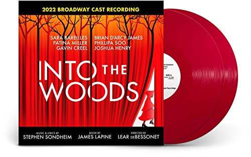 Stephen Sondheim/Sara Bareilles/2022 Broadway Cast - Into The Woods (2022 Broadway Cast Recording) [Apple Red 2 LP] - Vinyl