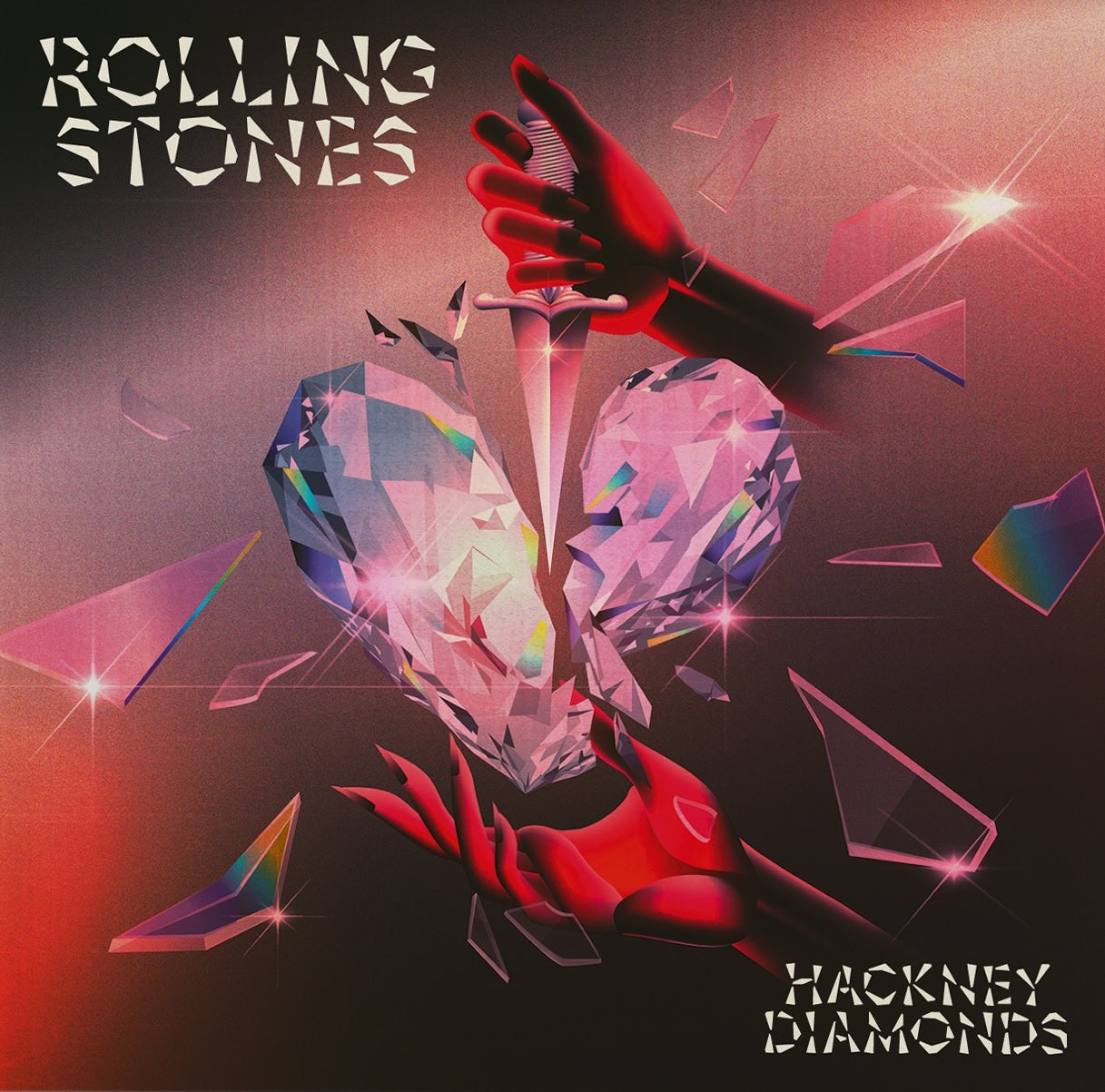 The Rolling Stones - Hackney Diamonds - Diamond Clear Vinyl