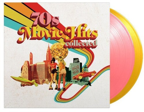 Various Artists - 70's Movie Hits Collected (180 Gram Pink & Yellow Colored Vinyl) [Import] (2 Lp's) - Vinyl