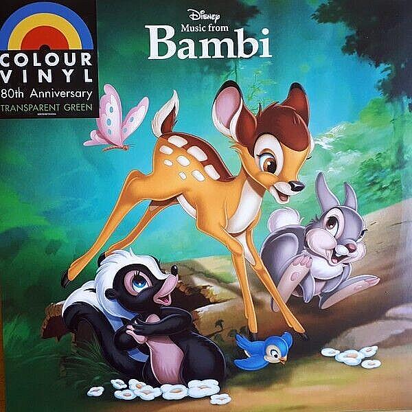 Various Artists - Music From Bambi: 80th Anniversary (Original Soundtrack) (Light Green Colored Vinyl) [Import] - Vinyl